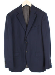 „SUITSUPPLY Napoli“ vyriškas švarkas, UK42L, tamsiai mėlynas, su grynos vilnos pamušalu, klasikinis, vienos krūtinės. 