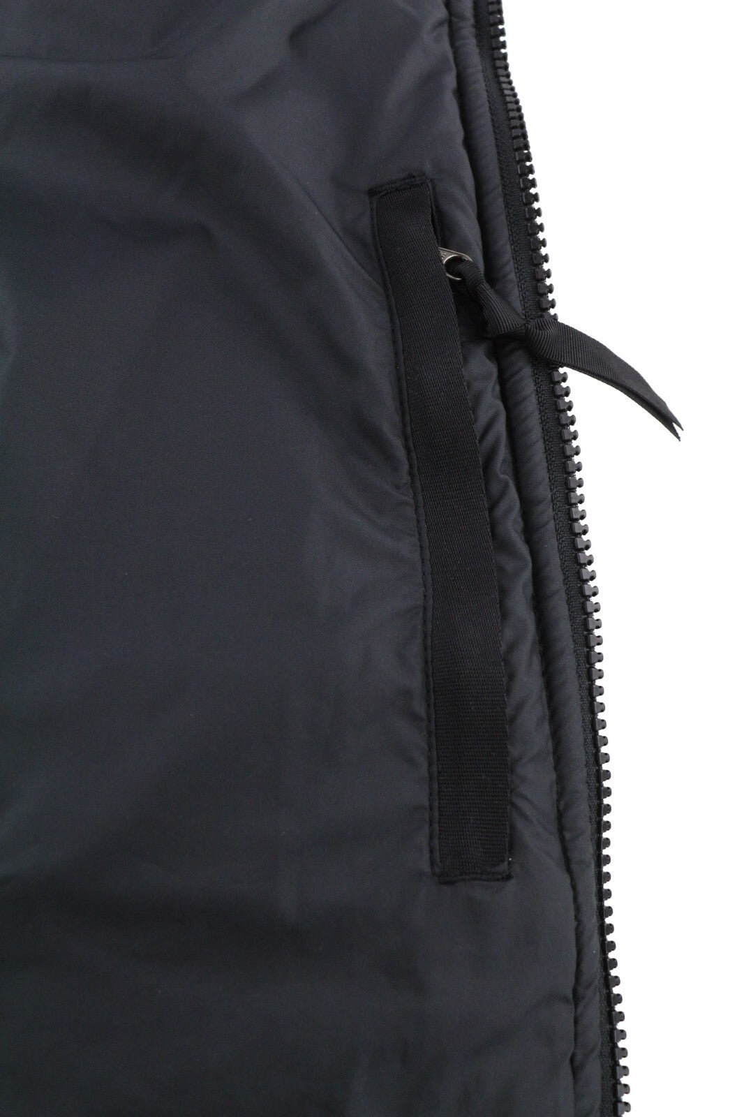 THE NORTH FACE Women Jacket L Black Insulated Lined Quilted High Neck Zipper