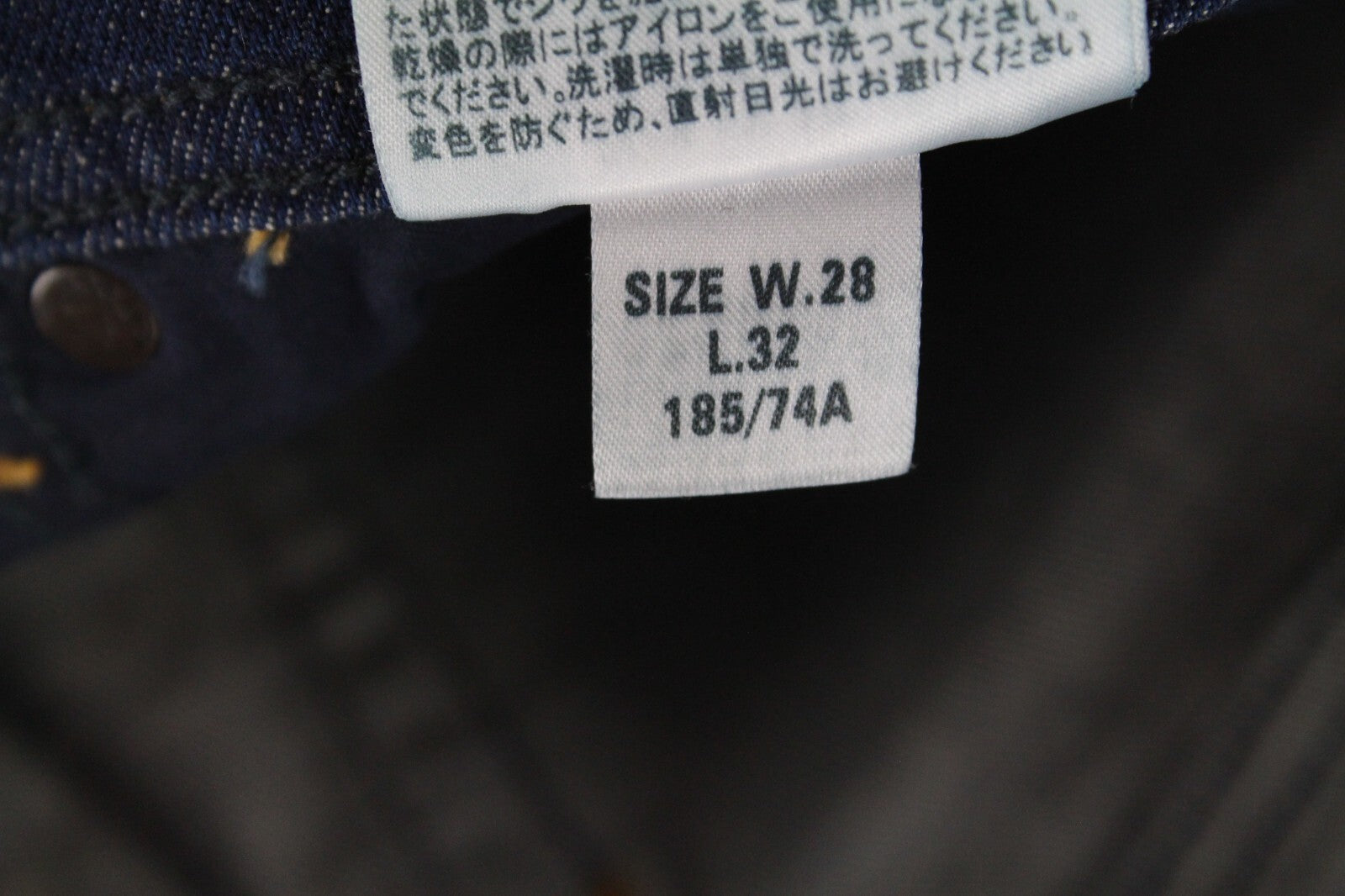 DIESEL Tepphar R7NA8 Men's Jeans W28/L32 Slim Carrot Fit Stretch Blue Cotton*