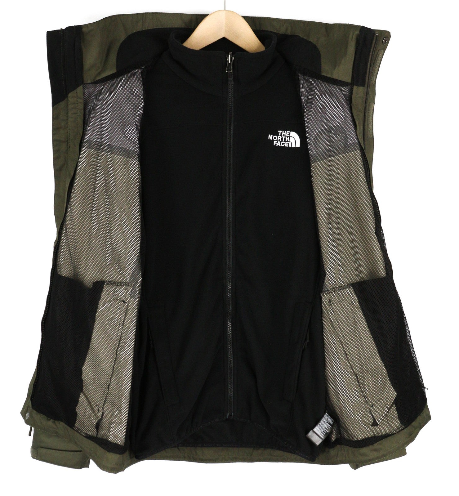 THE NORTH FACE Evolve II Triclimate Men Jacket S Removable Lining Hooded Dryvent