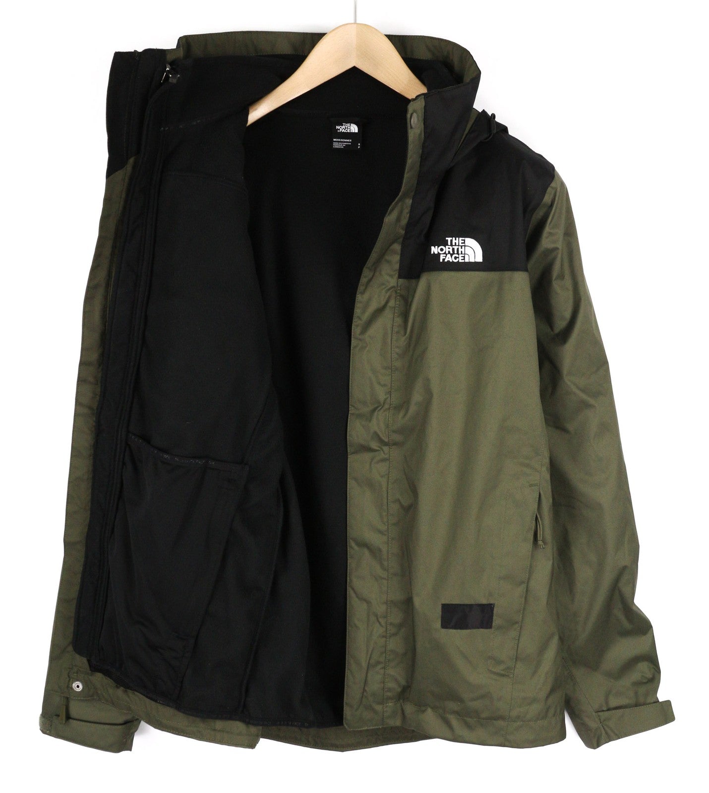 THE NORTH FACE Evolve II Triclimate Men Jacket S Removable Lining Hooded Dryvent