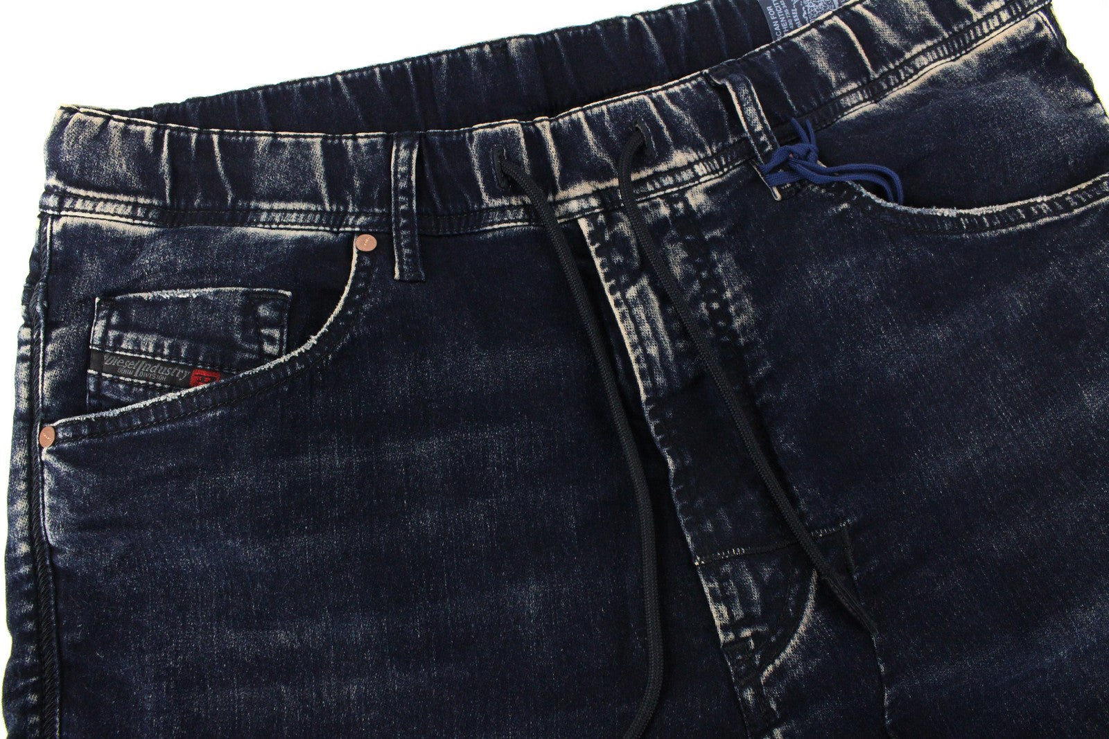 DIESEL Narrot-NE 084XM Men's Jeans W32 Slim Fit Jogg Sweat Cotton Blue Stretch