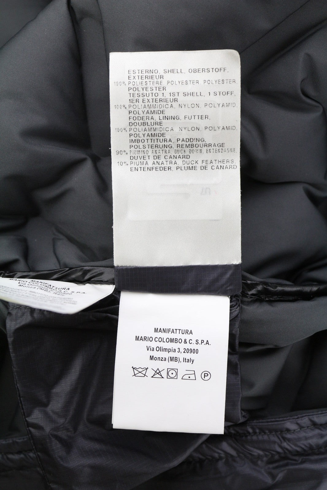 COLMAR 2208 Women Jacket XXS Down Insulated Hooded Zipper Quilted Mid-Length