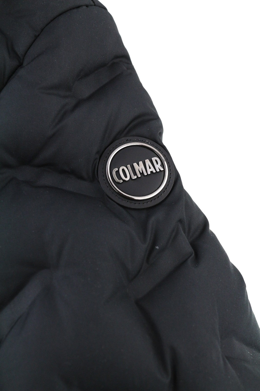 COLMAR 2208 Women Jacket XXS Down Insulated Hooded Zipper Quilted Mid-Length