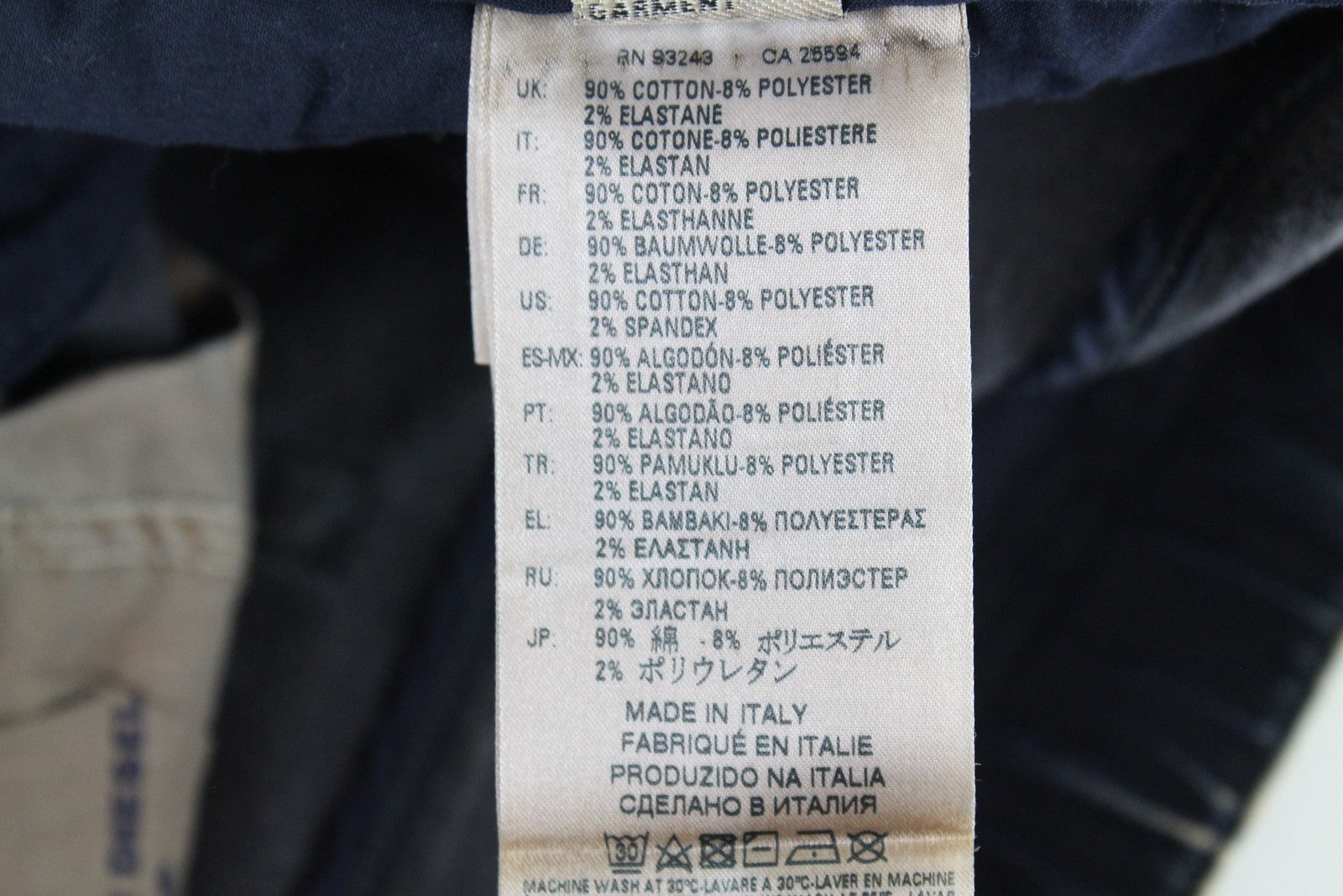 DIESEL Narrot-NE 084XM Men's Jeans W34 Slim Fit Blue Jogg Sweat Cotton Stretch*