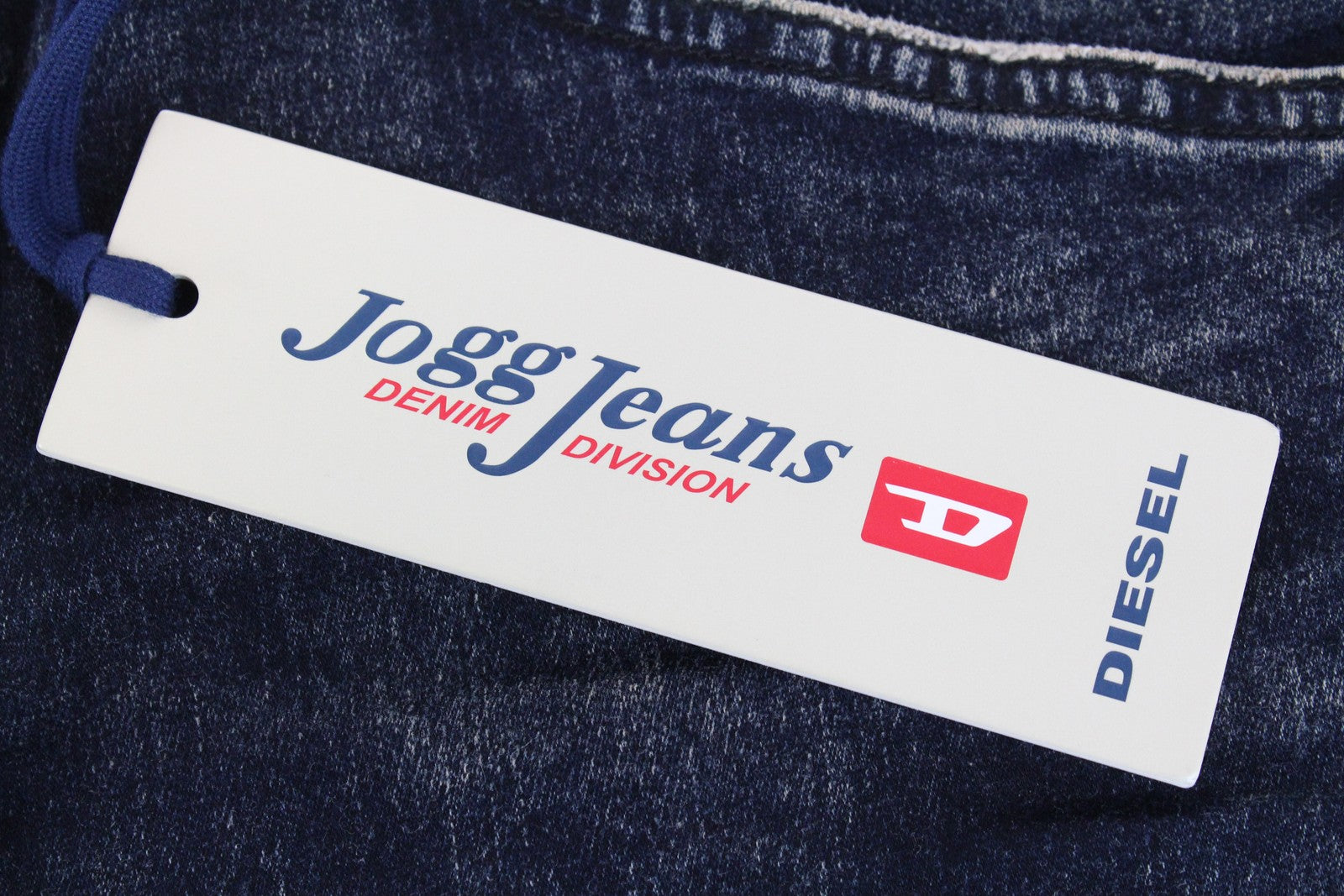 DIESEL Narrot-NE 084XM Men's Jeans W34 Slim Fit Blue Jogg Sweat Cotton Stretch*