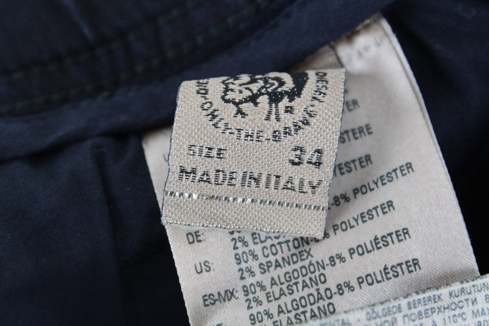 DIESEL Narrot-NE 084XM Men's Jeans W34 Slim Fit Blue Jogg Sweat Cotton Stretch*