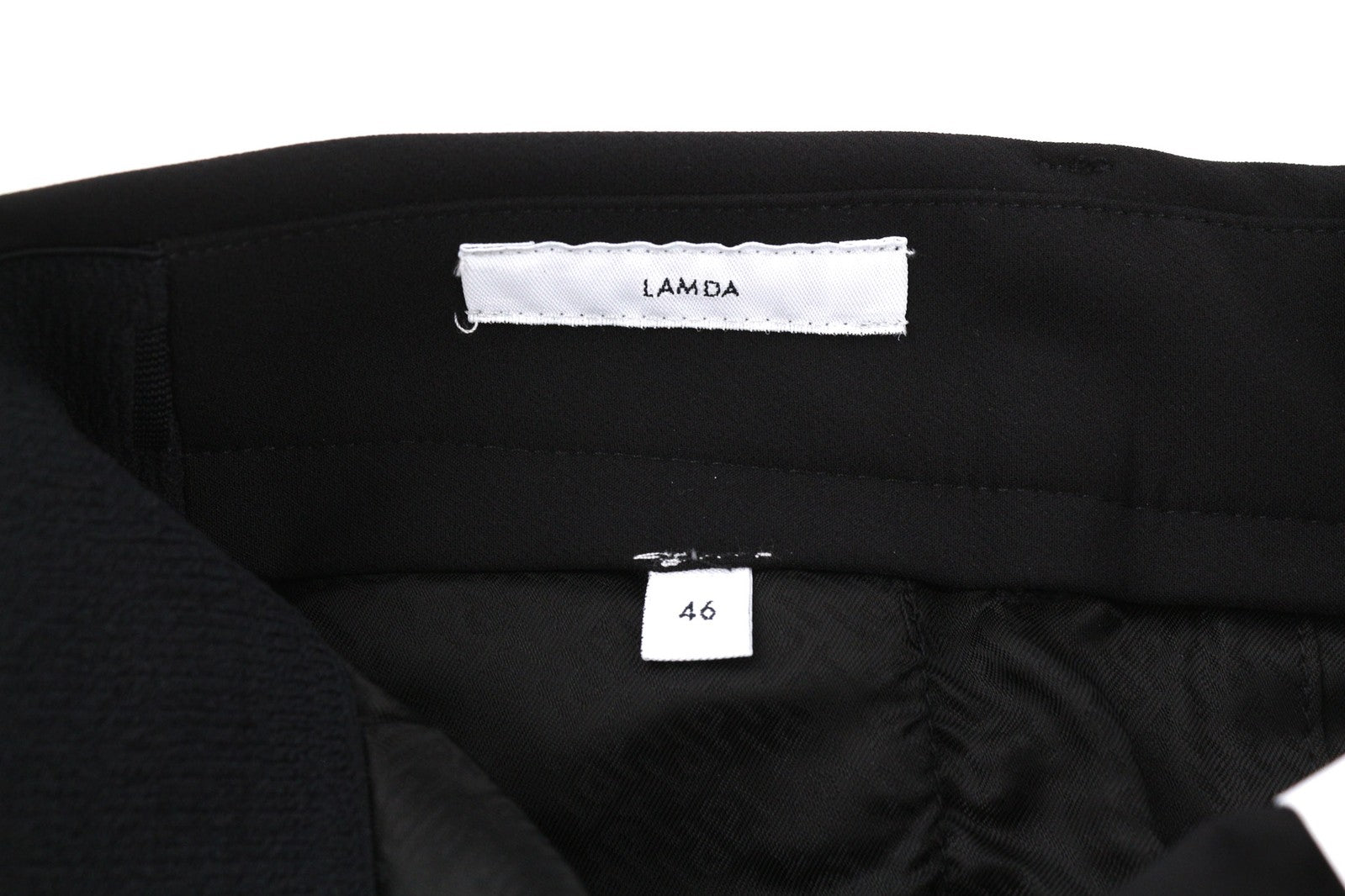 PT TORINO Lamda Men Trousers 46 W29 Black Chino Unfinished Hem Slim Fit Zipper