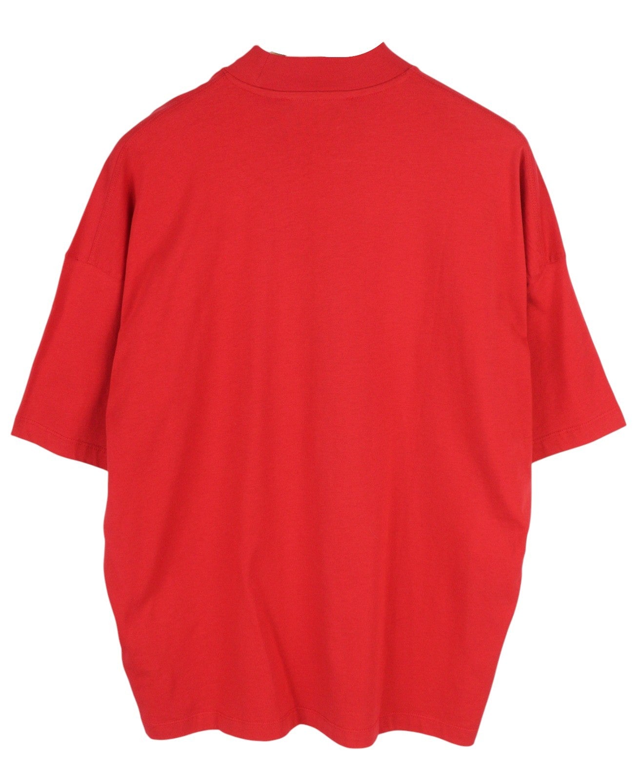 JOHN RICHMOND Over Ysalin Men T-Shirt XS Red Short Sleeve Oversize Loose RRP€190