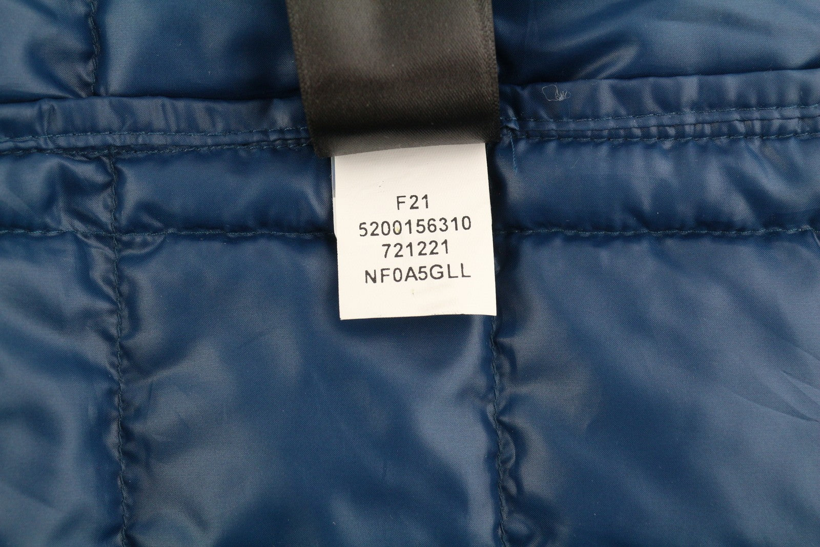 THE NORTH FACE Men Jacket L Dark Blue Insulated Quilted Thermoball Eco Puffer