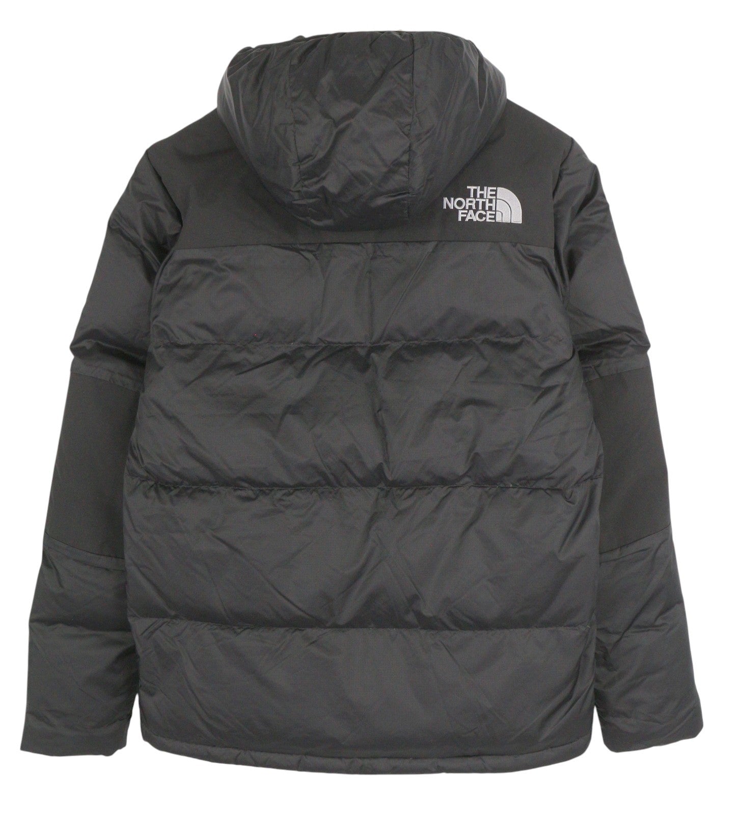 THE NORTH FACE Men Jacket S Black 550 Down Insulated High Neck Full Zip Puffer