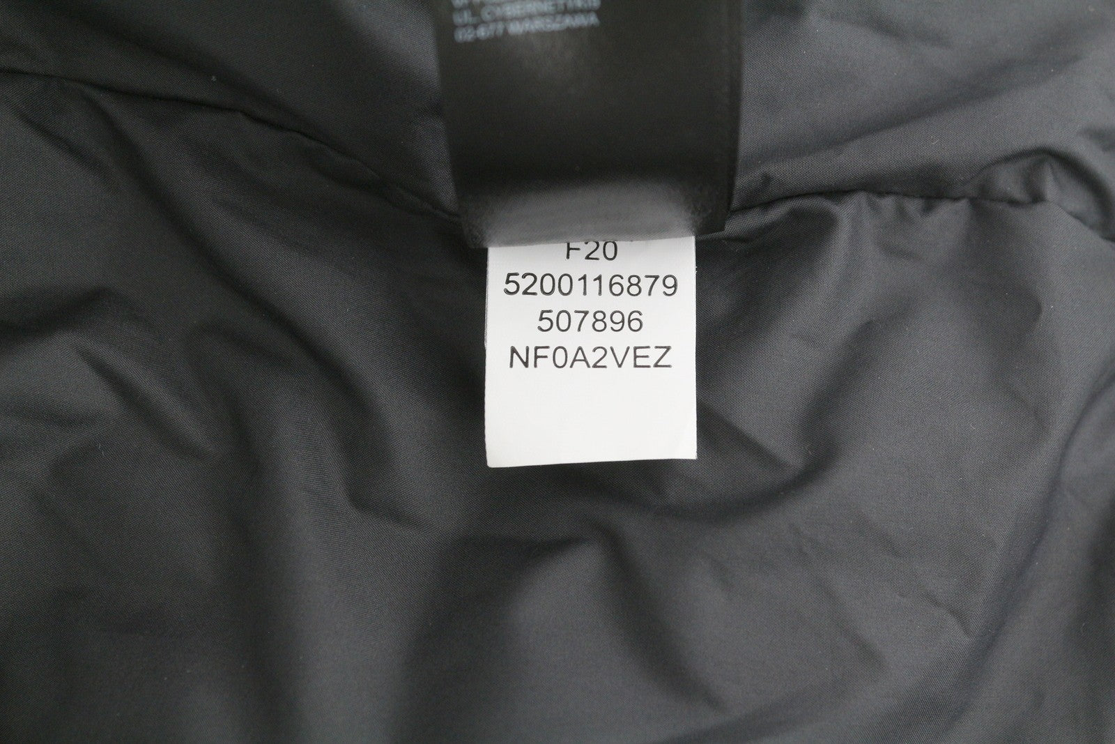 THE NORTH FACE Men Jacket XS Black Full Zip High Neck Insulated Logo Puffer