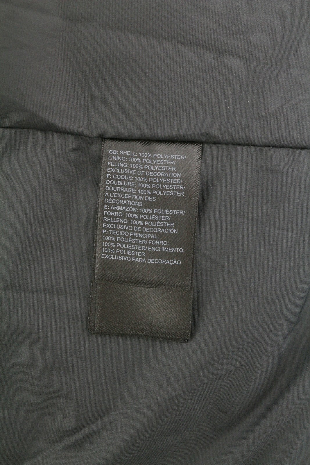 THE NORTH FACE Men Jacket XS Black Full Zip High Neck Insulated Logo Puffer