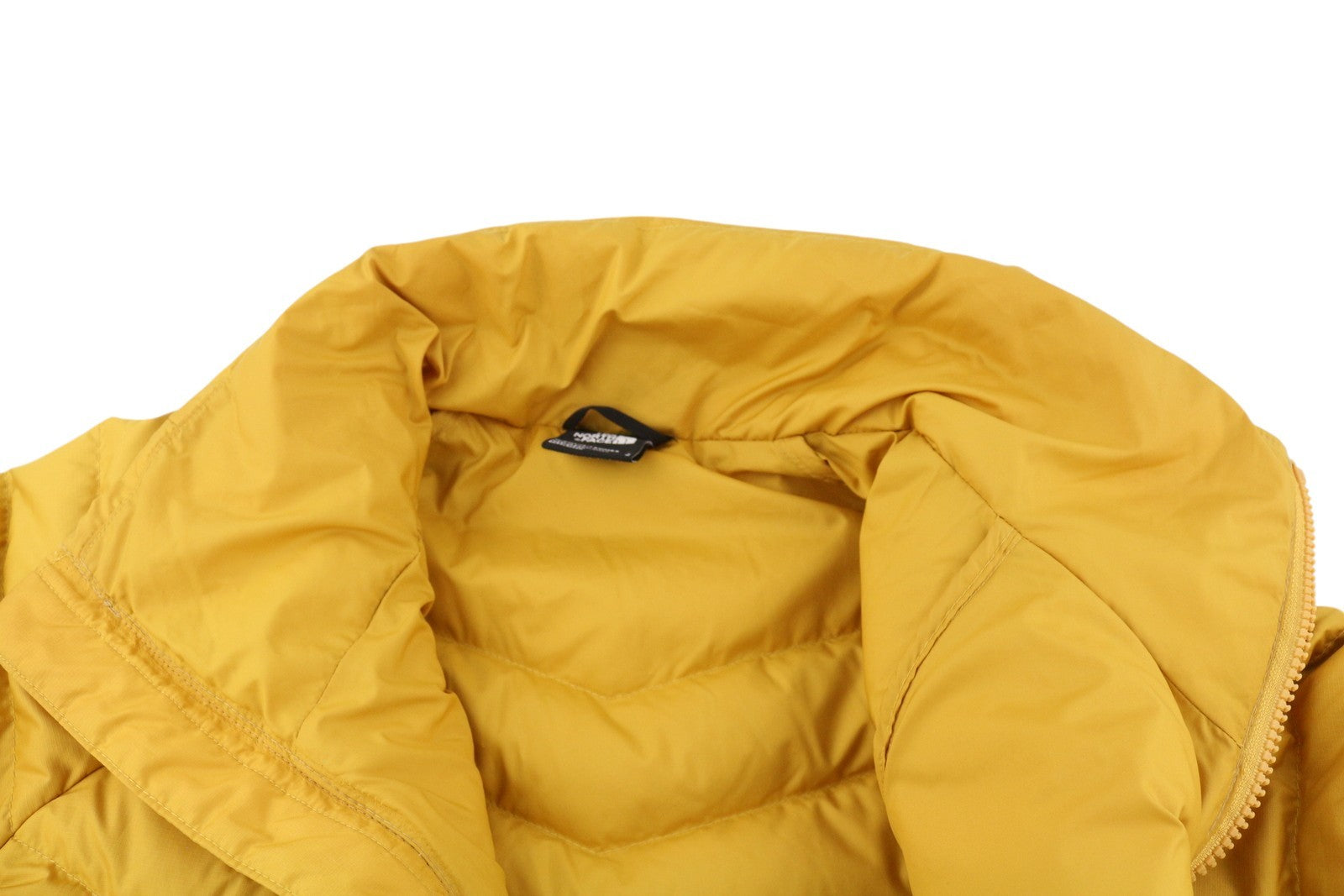 THE NORTH FACE New Ashton Parka Women Jacket L Yellow 550 Down Insulated Quilted