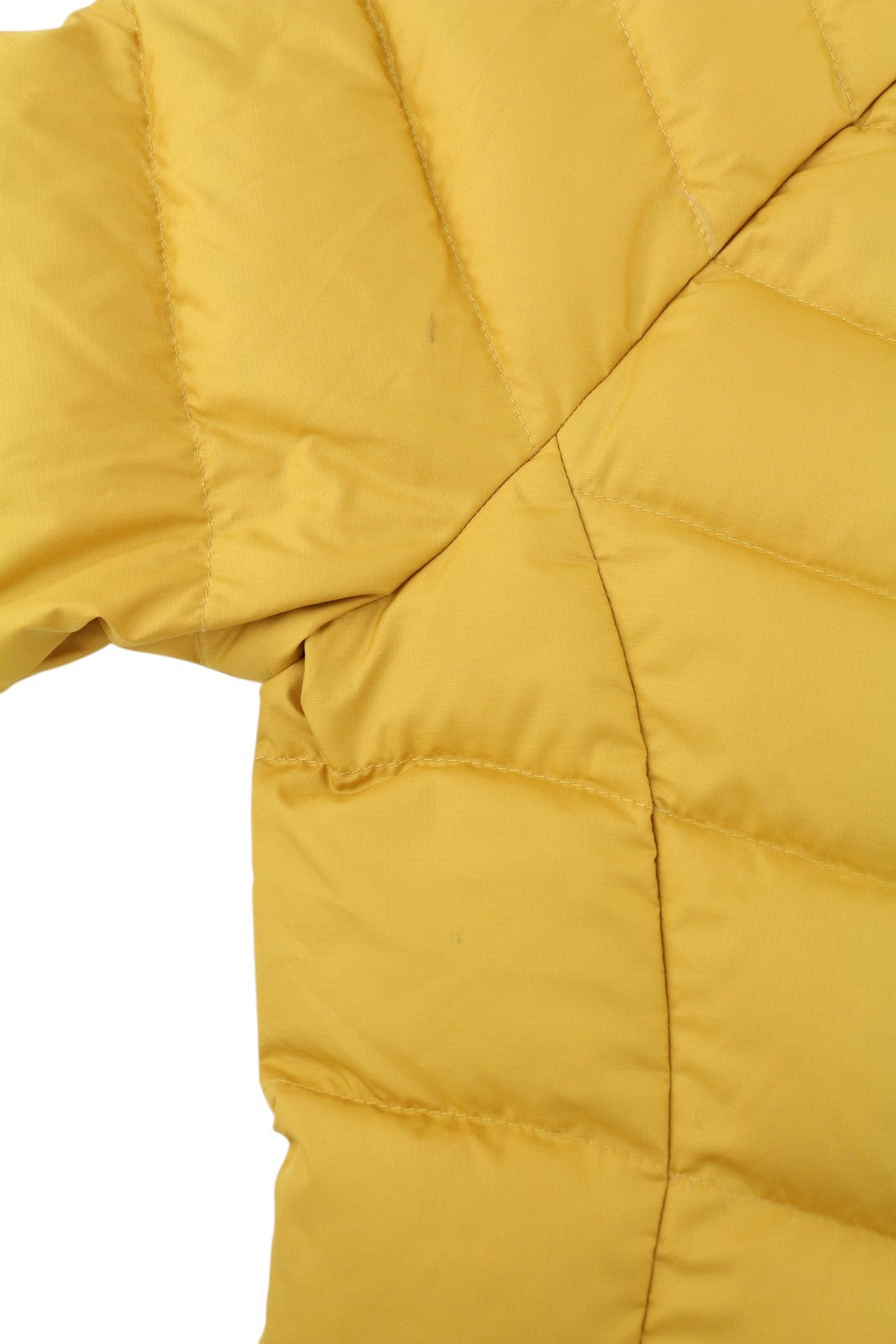 THE NORTH FACE New Ashton Parka Women Jacket L Yellow 550 Down Insulated Quilted