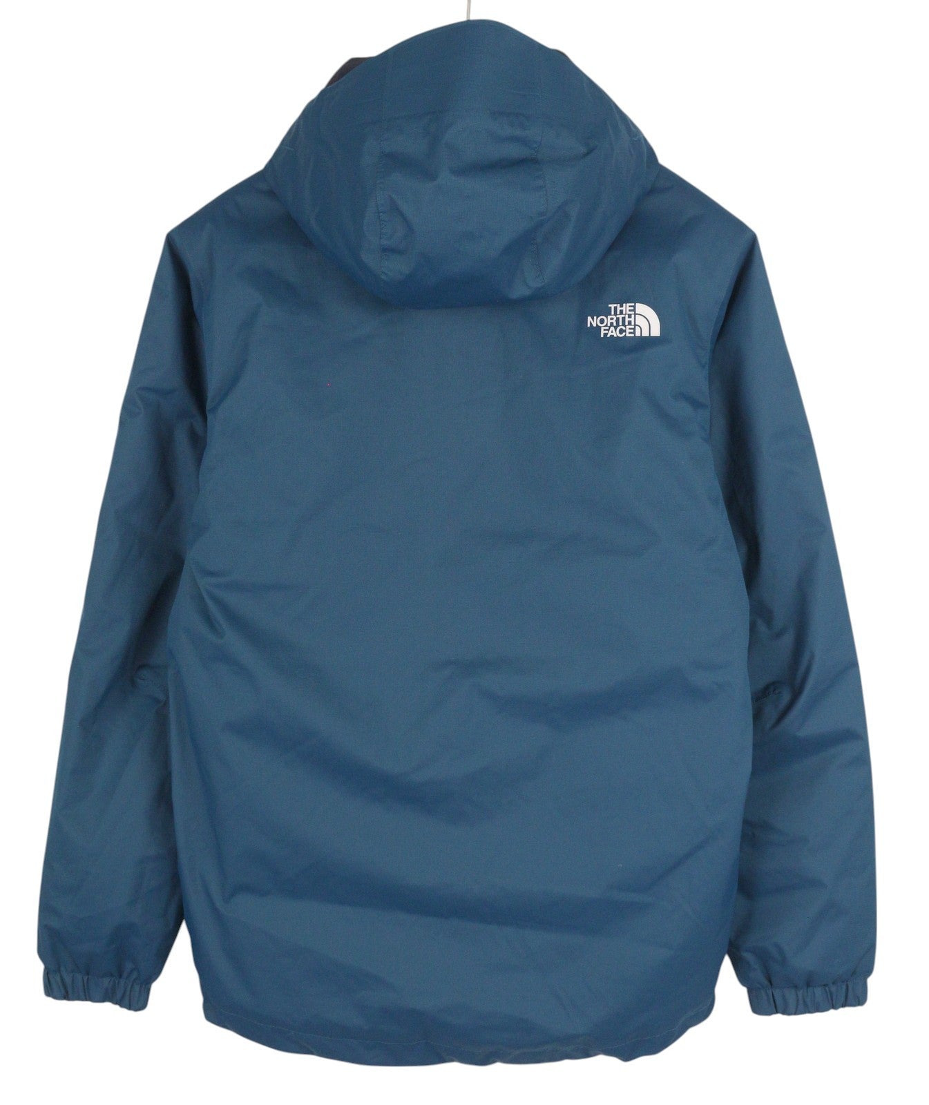 THE NORTH FACE Quest Insulated Men Jacket S Blue Full Zip Hooded Lined DryVent
