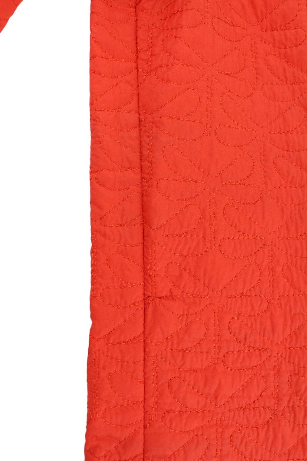 ARMANI JEANS Women Jacket EU42 Orange Double Breasted Insulated Quilted Thin