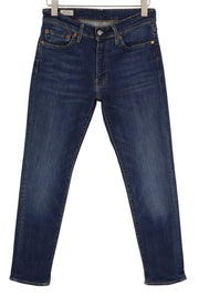 LEVI'S 511 Men Jeans W32/L32 Premium Big E Slim Fit Washed Denim Blue Zipper