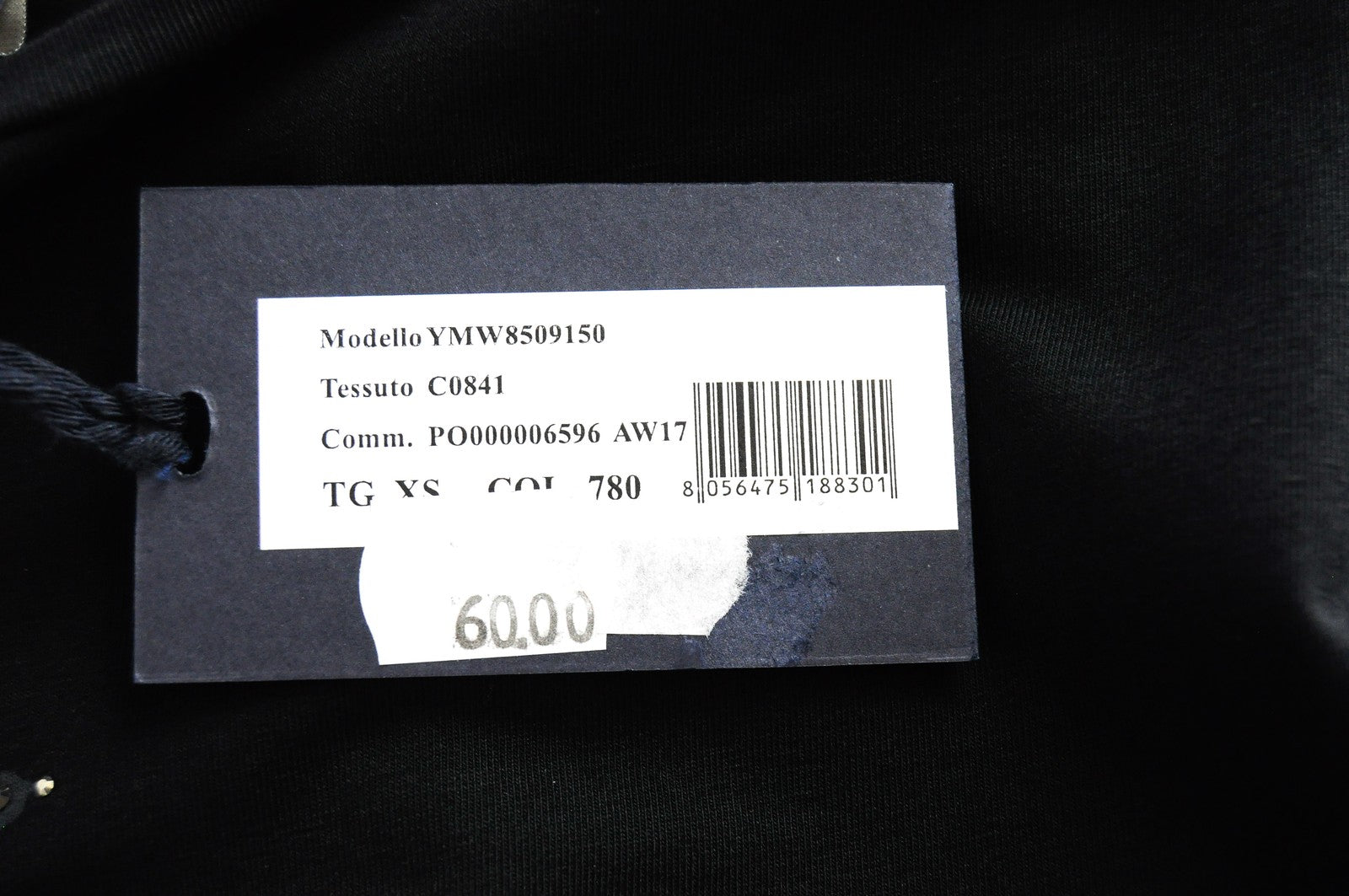 MARINA YACHTING Women's XS Black Long Sleeve T-Shirt Cotton Stretch Logo Top