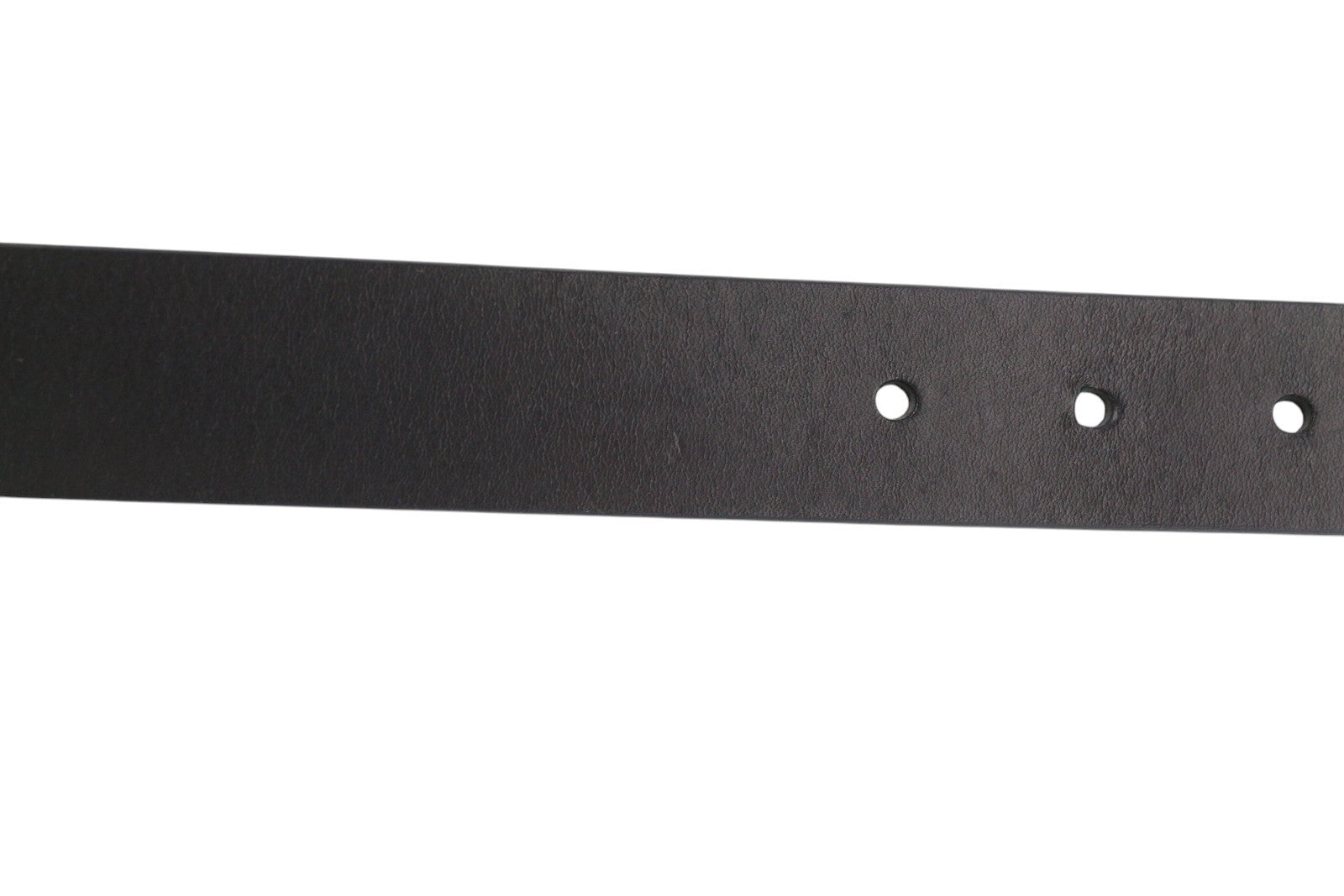 DIESEL B-Pirsin Men Belt 95 CM Black Leather Buckle Leather Extra Touch Dark