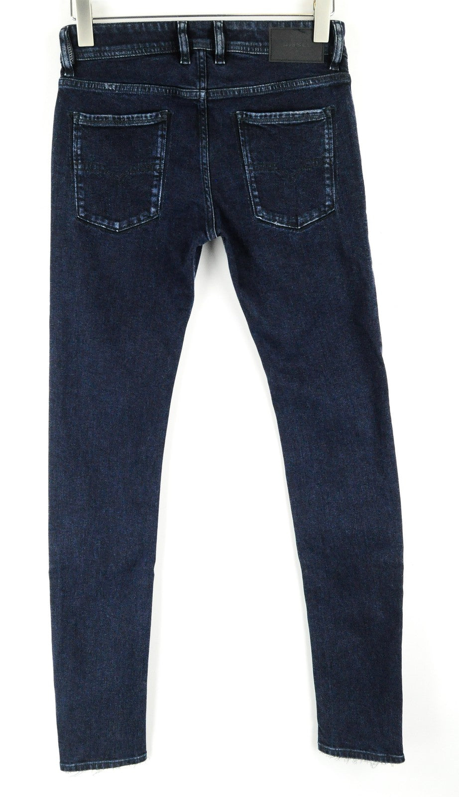 DIESEL Sleenker 084YD Men's Skinny Fit Jeans W28/L32 Dark Blue Cotton Stretch