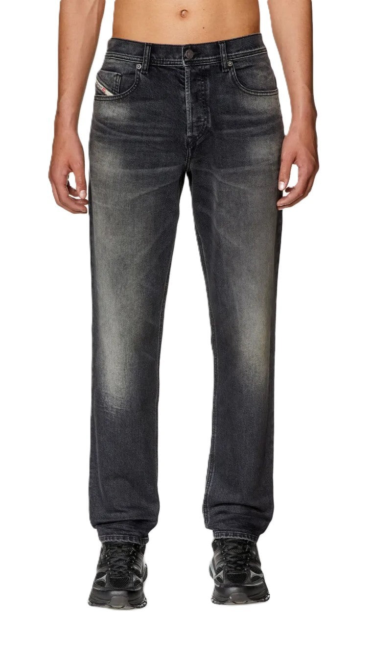 DIESEL 2003 D-Finitive 09G20 Men Jeans W32/L32 Regular Fit Tapered Black RRP€225