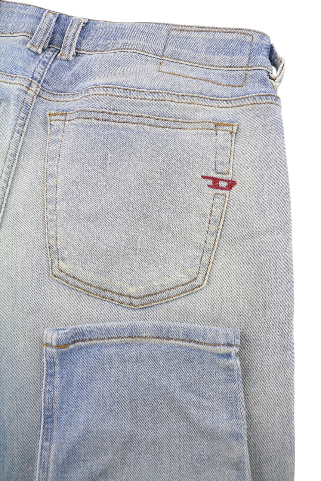 DIESEL 1979 Sleenker 09E89 Men Jeans W32/L32 Skinny Low Waist Paint RRP€295