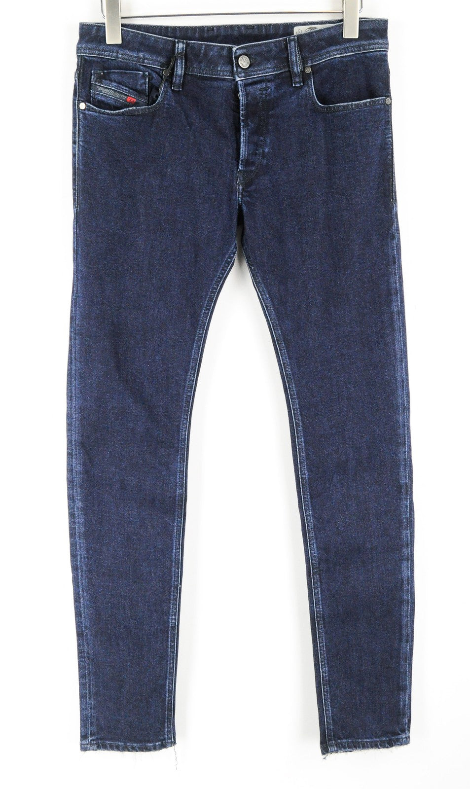 DIESEL Sleenker 084YD Men's W30/L32 Slim Skinny Blue Denim Cotton Stretch Jeans