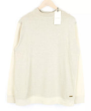 SCOTCH & SODA Men's ~2XL Beige Crew Neck Sweatshirt Cotton Patterned Design