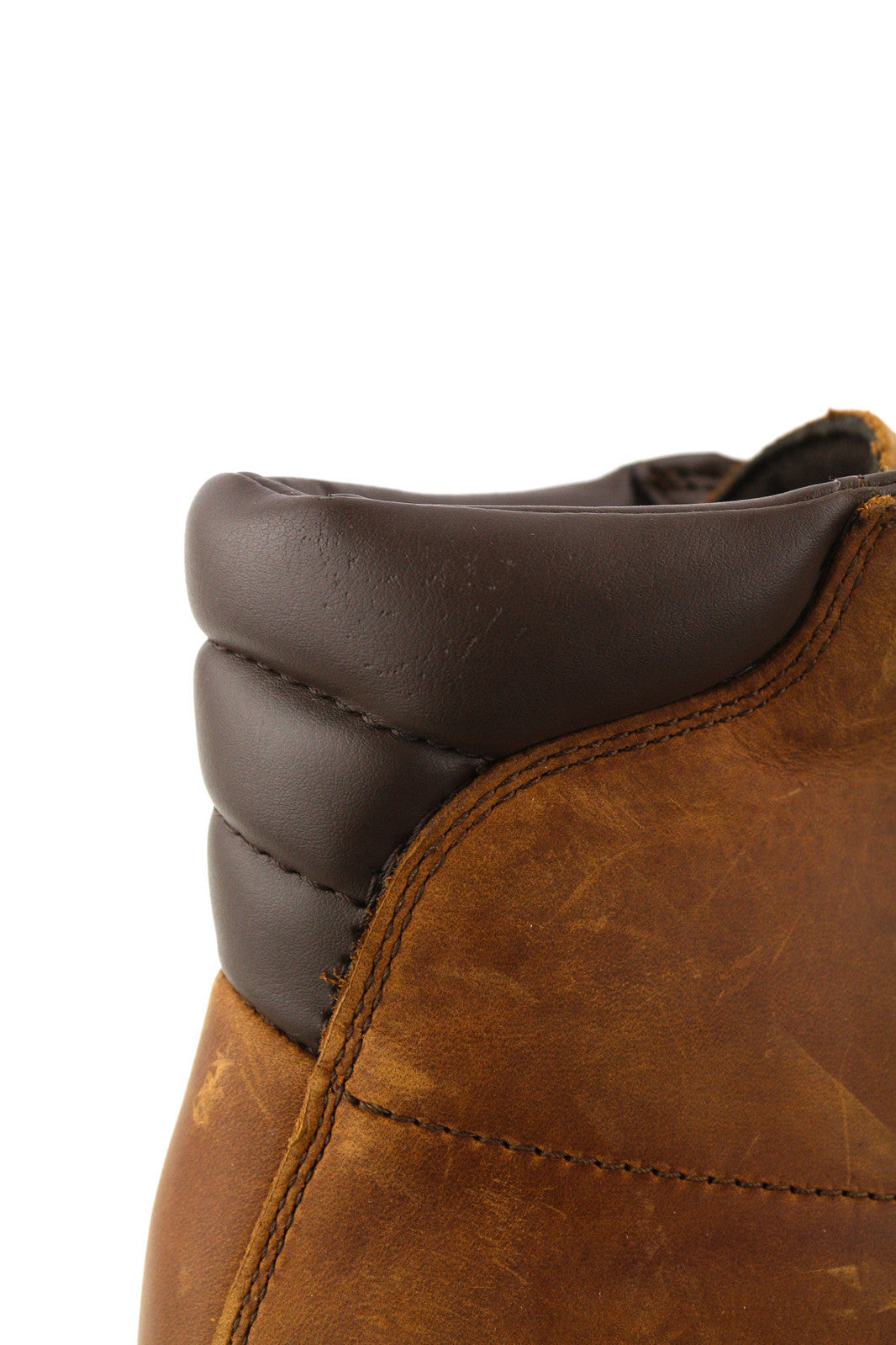 TIMBERLAND A1H8Q Men Boots EU41.5/42 Brown Leather Ankle Top Logo Waterproof