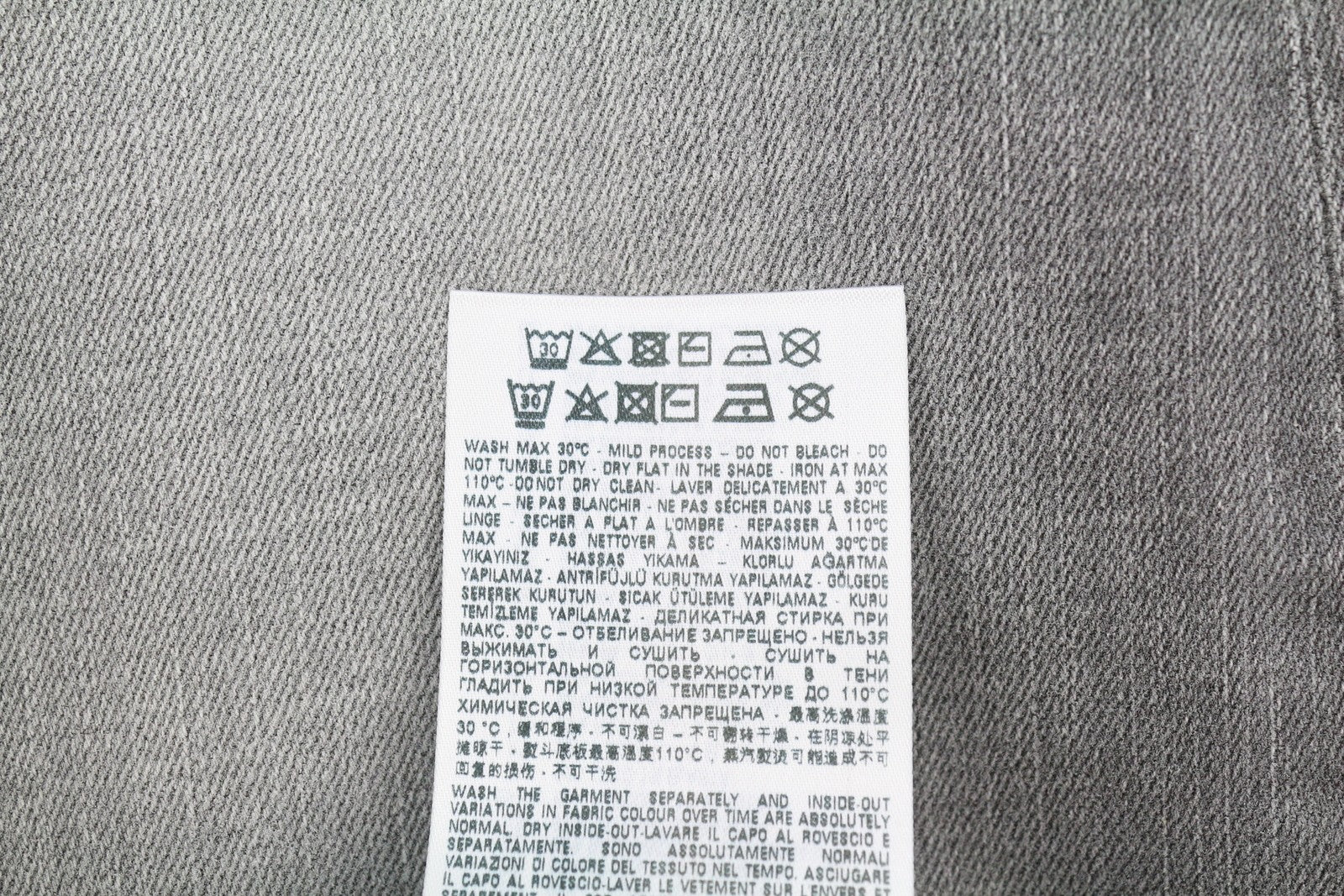 DIESEL 2019 D-Strukt 09F91 Men Jeans W34/L32 Slim Fit Washed Denim Grey RRP€175