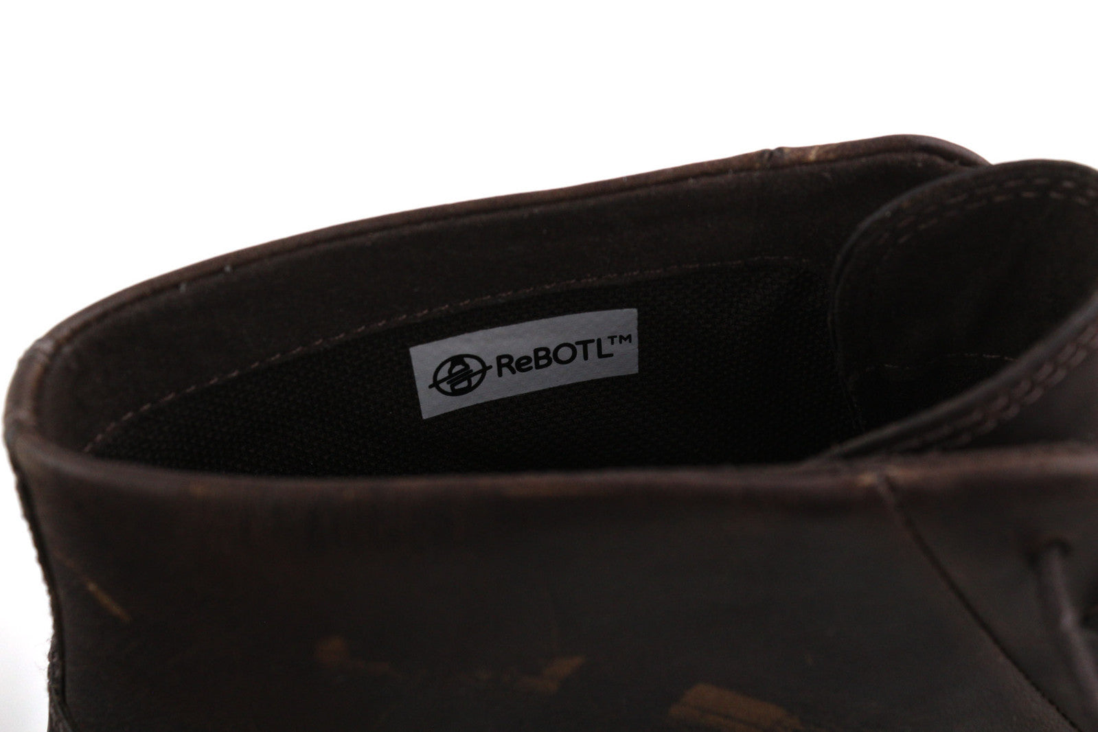 TIMBERLAND A23FH Women Boots EU41.5/42 Brown Leather Ankle Top Lace Up ReBOTL