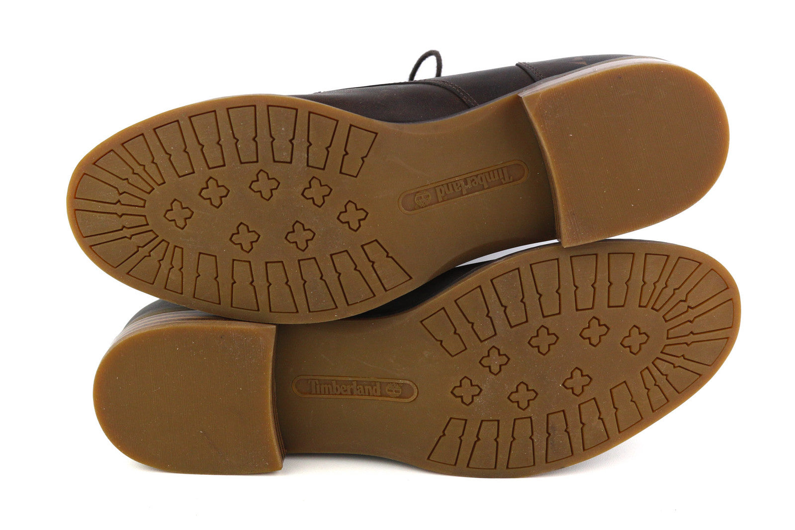 TIMBERLAND A23FH Women Boots EU41.5/42 Brown Leather Ankle Top Lace Up ReBOTL