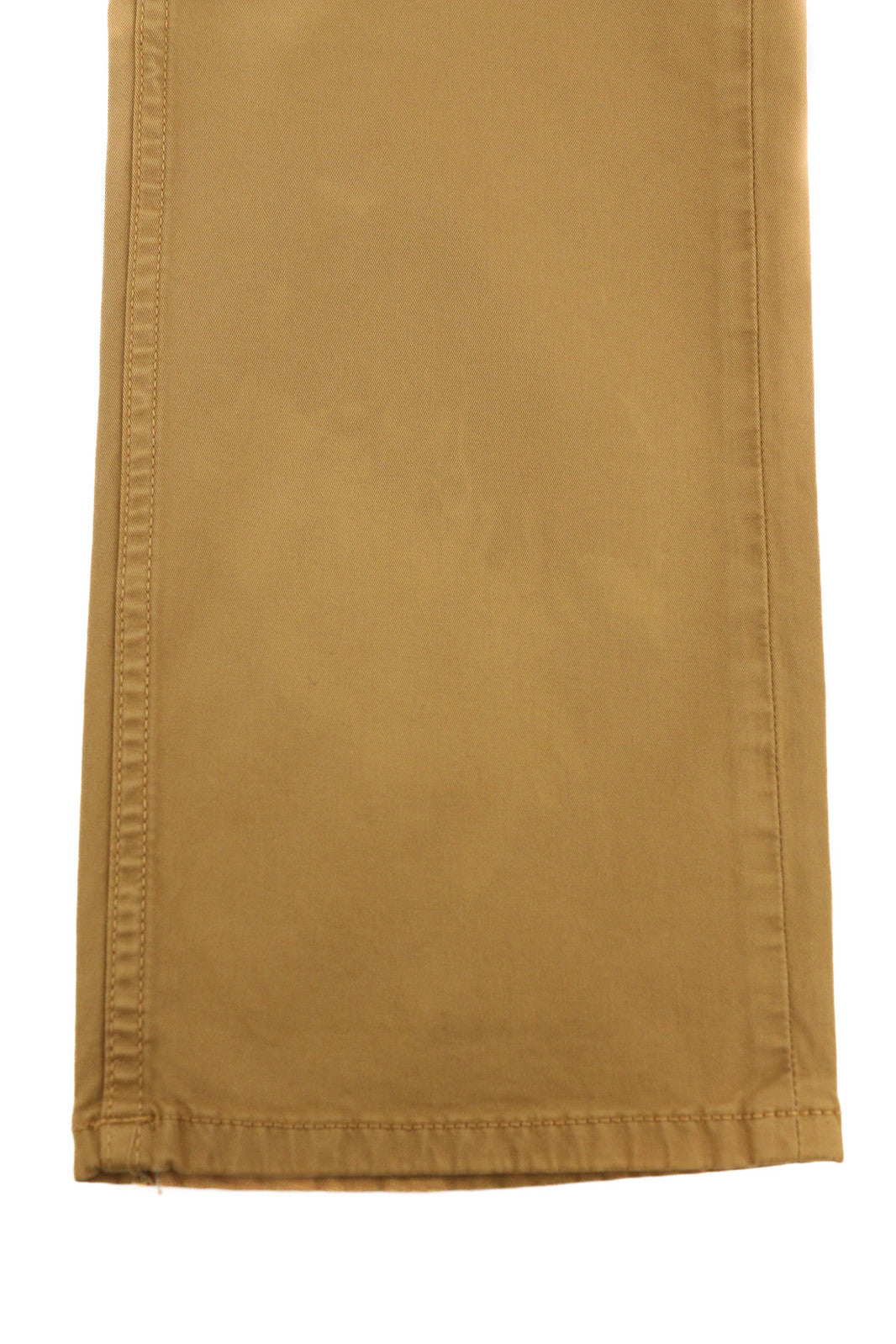 NUDIE JEANS Easy Alvin Men Trousers W32/L30 Camel Chino Slim Fit Zipper Pockets