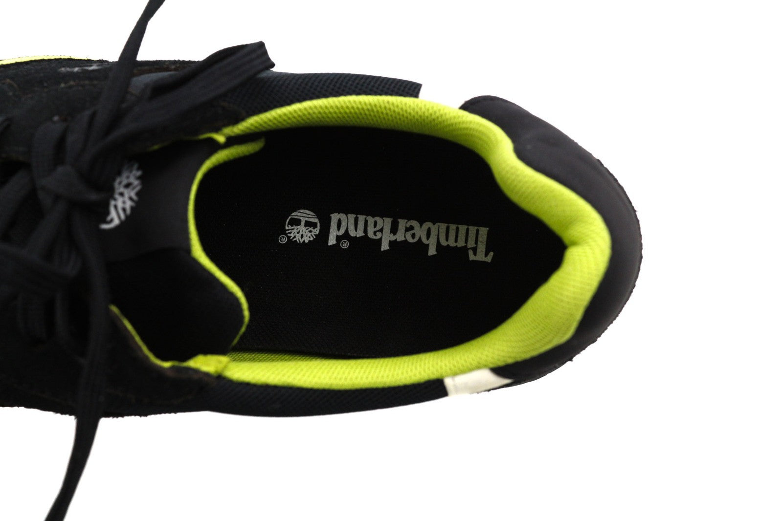 TIMBERLAND A25SB Men Sneakers EU43/44 Black Leather Low Top Lace Up ReBOTL