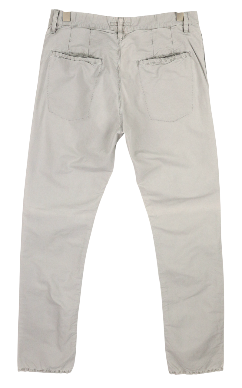 NUDIE JEANS Khaki Regular Men Trousers W32/L34 Organic Moon Dust Chino Button