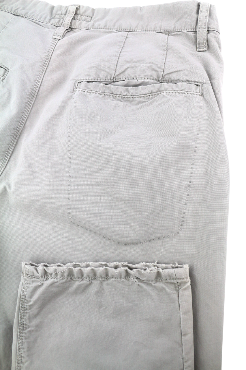 NUDIE JEANS Khaki Regular Men Trousers W32/L34 Organic Moon Dust Chino Button