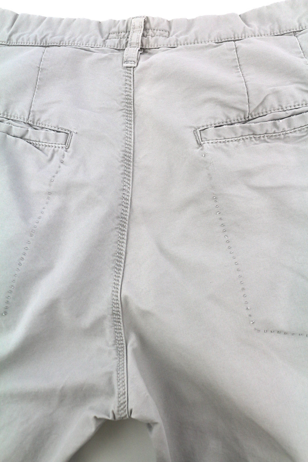 NUDIE JEANS Khaki Regular Men Trousers W32/L34 Organic Moon Dust Chino Button