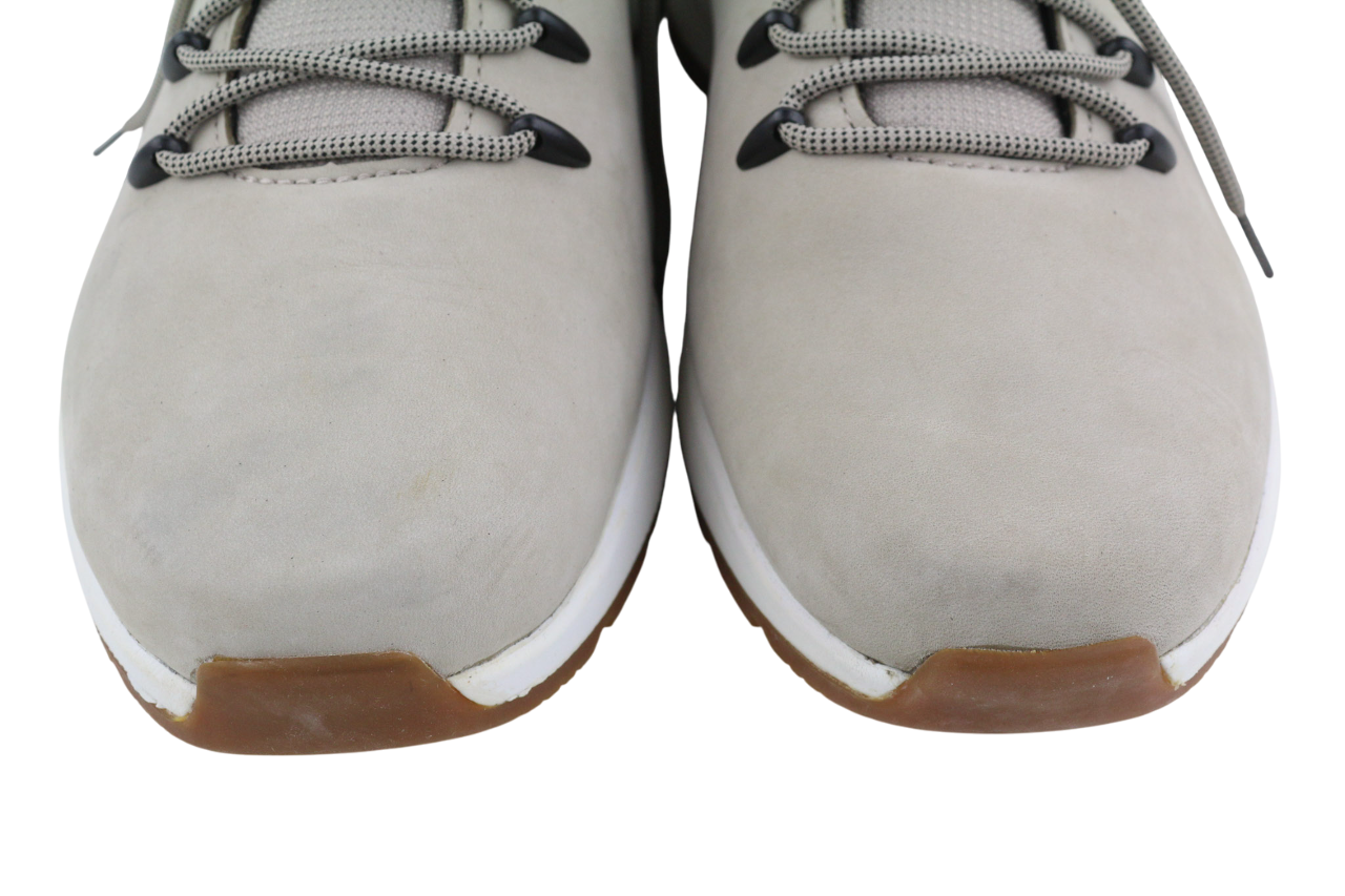 TIMBERLAND A26MY Men Sneakers EU45/46 Grey Leather Low Top Lace ReBOTL