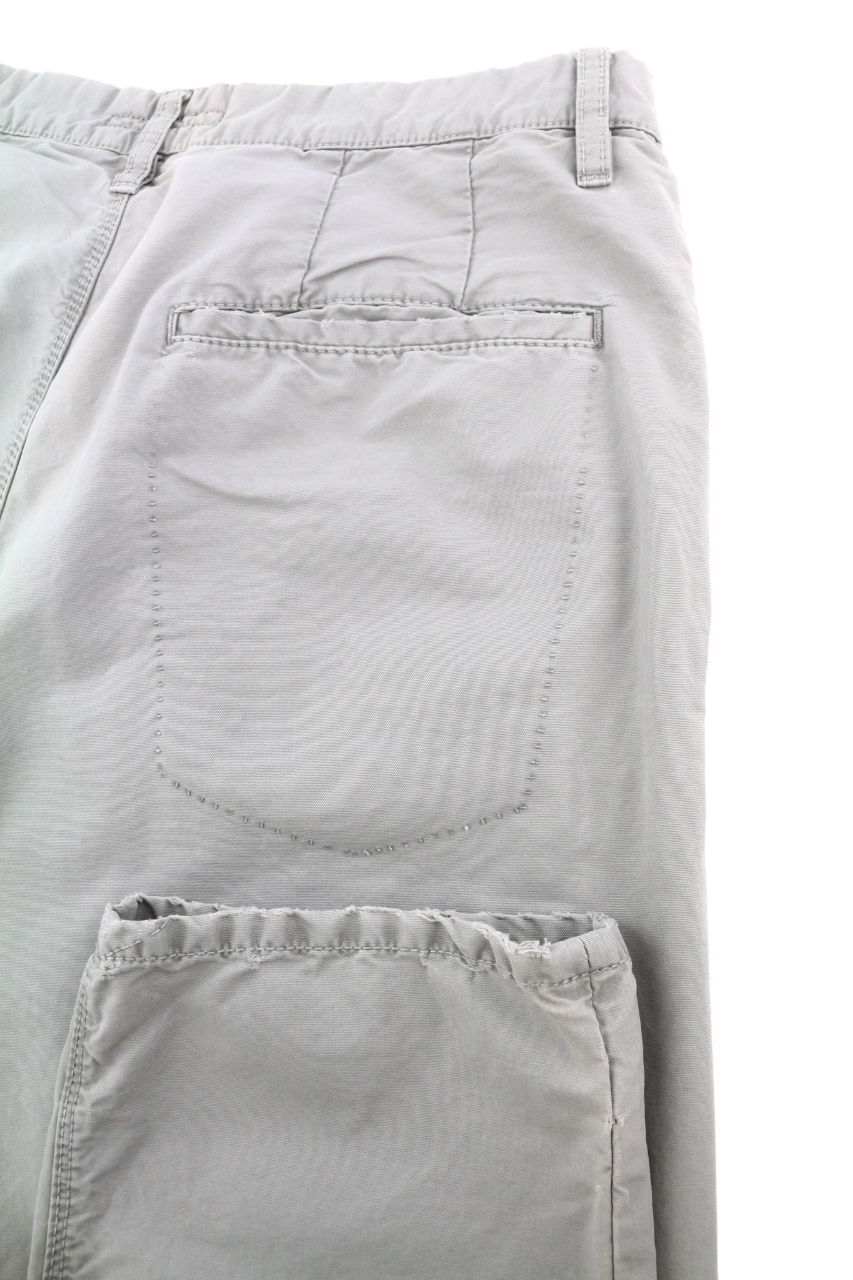 NUDIE JEANS Khaki Regular Men Trousers W32/L34 Organic Moon Dust Chino Buttoned