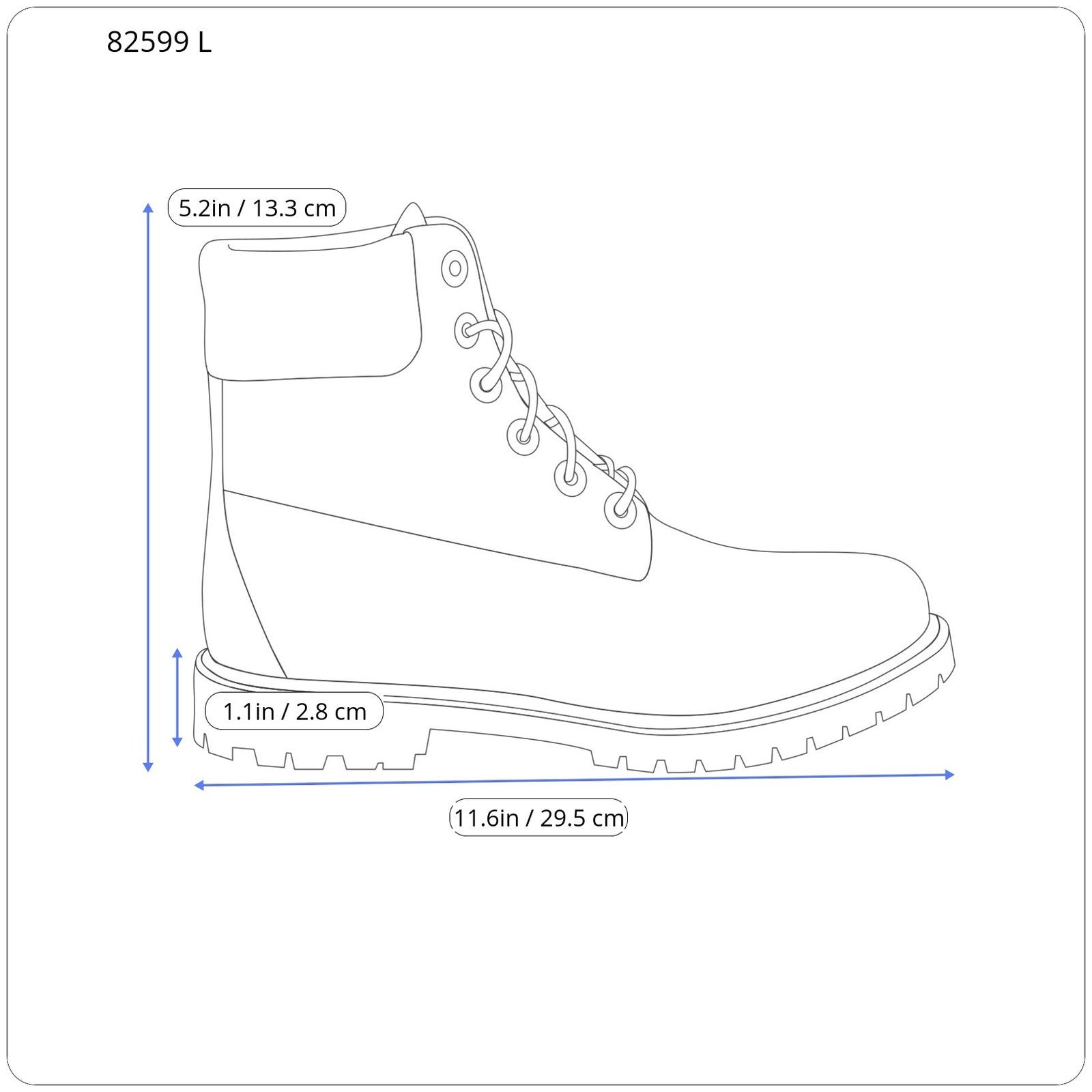 TIMBERLAND A2DSR Women Boots EU41/42 Grey Leather Defender Repellent Systems