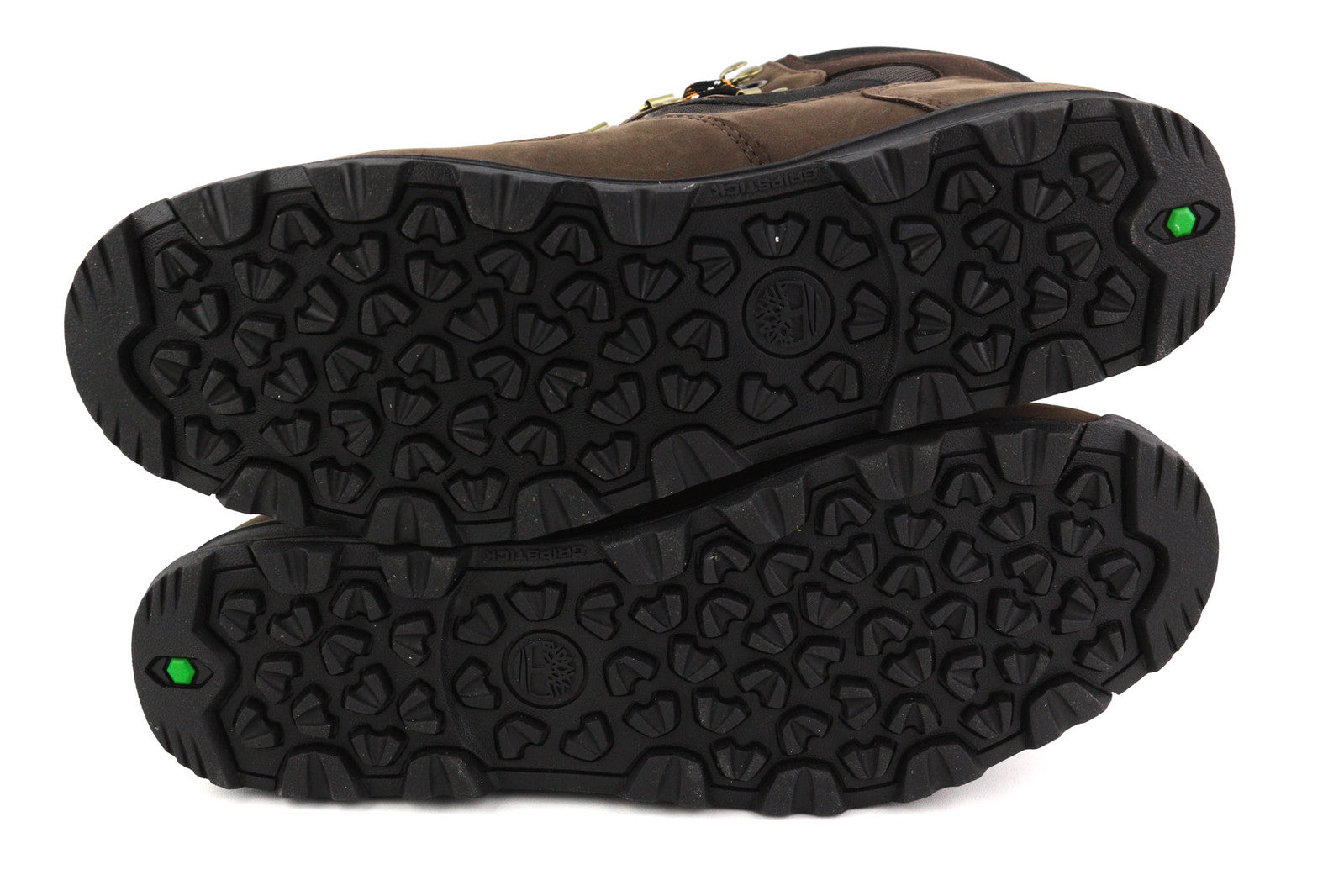 TIMBERLAND A2BYE Men Boots EU44.5/45.5 Brown Leather Ankle Top Lace Up Logo