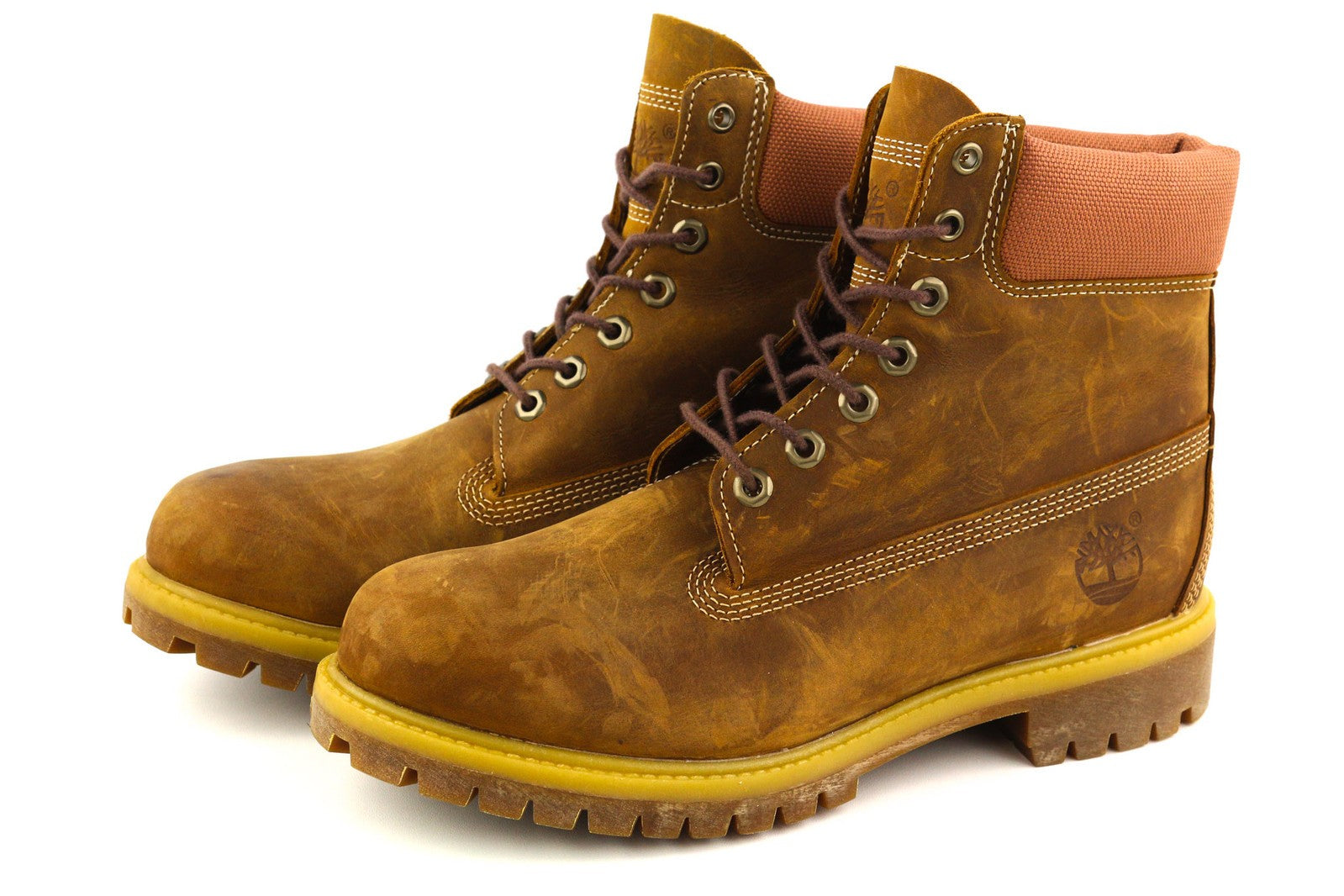 TIMBERLAND A2DSA Men Boots EU42/43 Brown Leather Ankle Top Primaloft 400 Gram