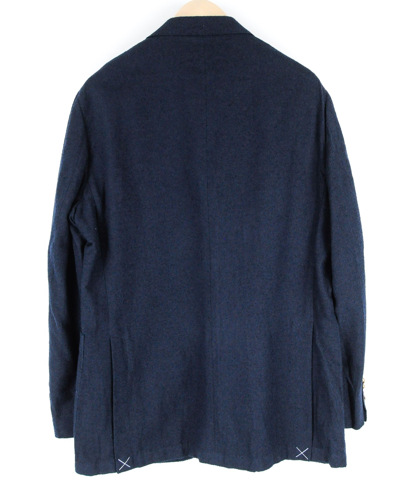 SUITSUPPLY Havana Patch HL Men's Flannel Wool Linen Blazer UK44R Slim