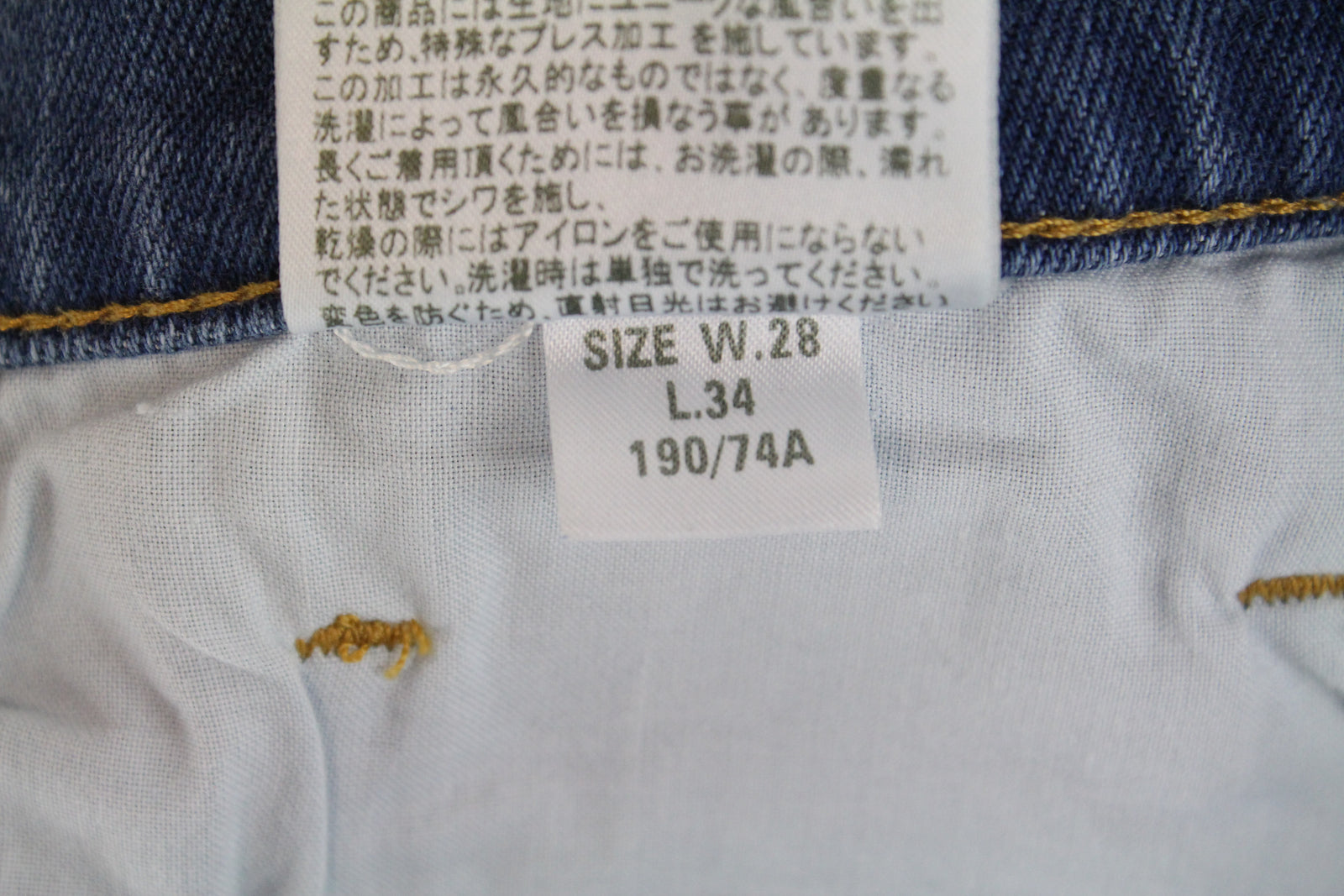 DIESEL Tepphar-X R8XA3 Men's Blue Slim Carrot Stretch Jeans W28/L34 Button-Fly