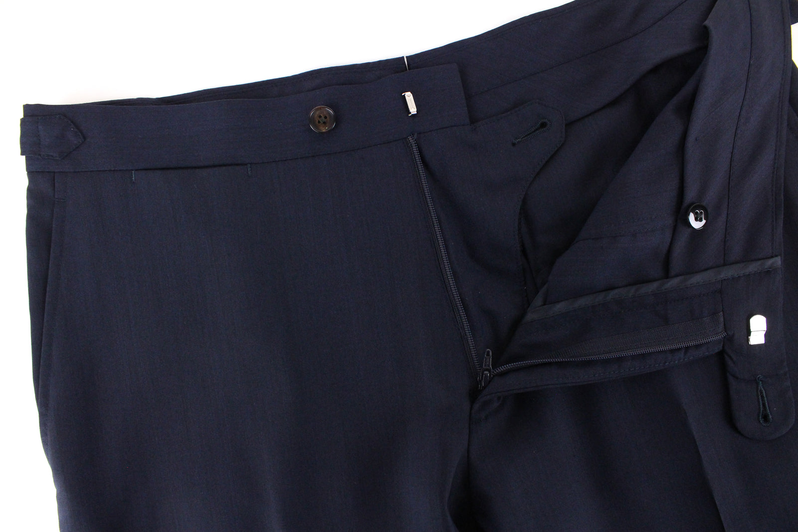 SUITSUPPLY Havana Men's Blue Suit UK36R 2-Piece Unlined Wool Mulberry Silk