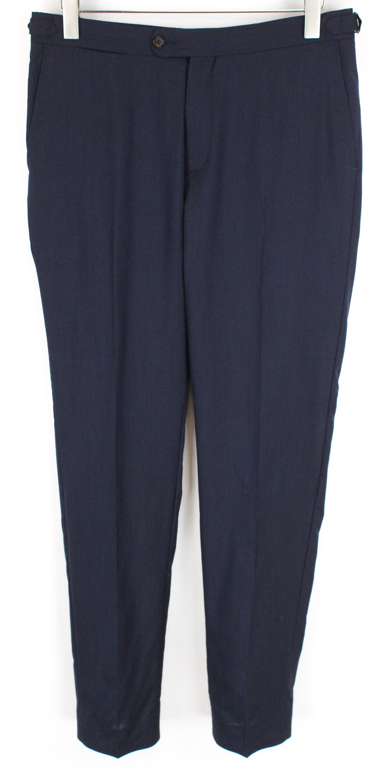 SUITSUPPLY Havana Men's Blue Suit UK36R 2-Piece Unlined Wool Mulberry Silk