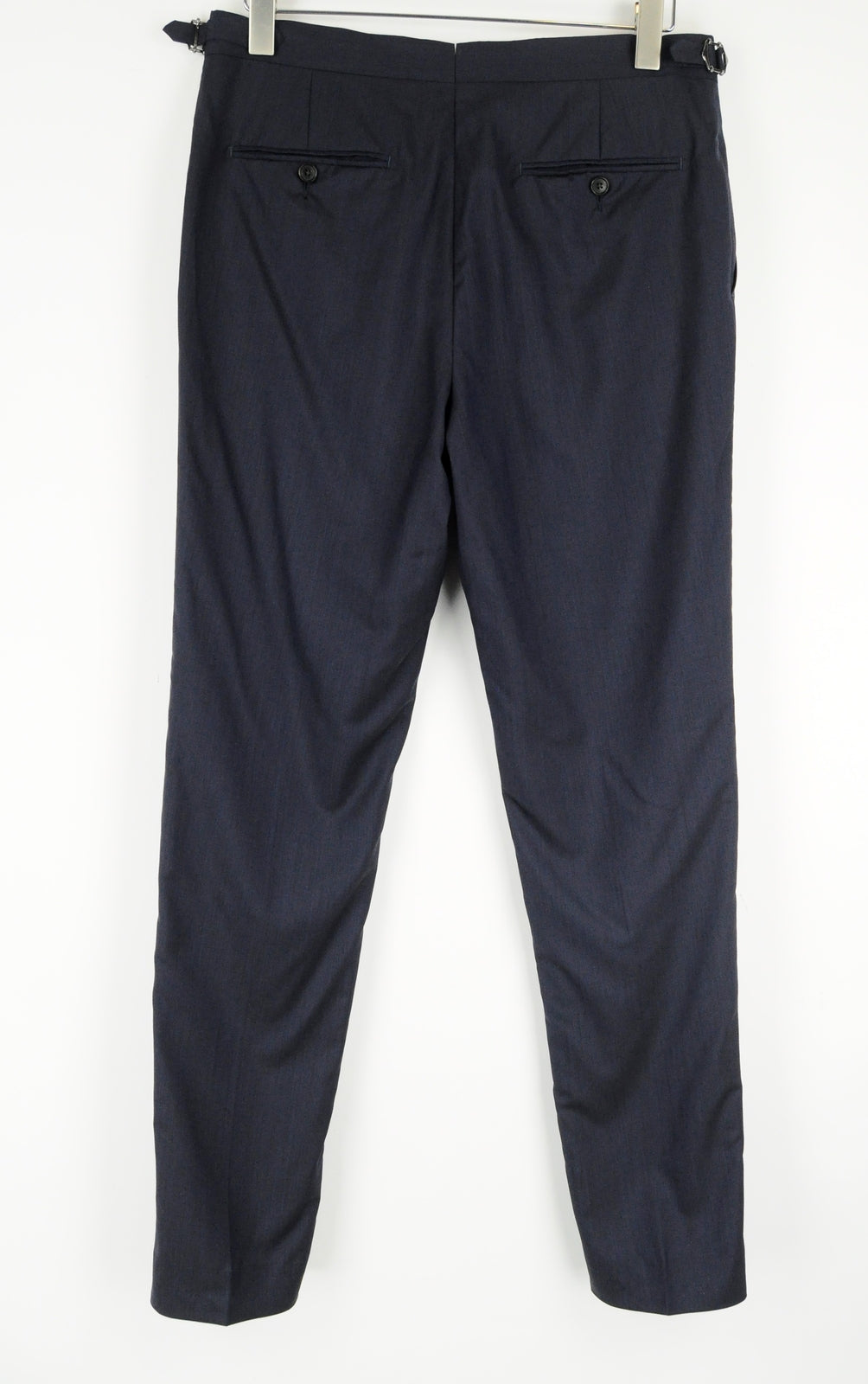 SUITSUPPLY Havana Men's Blue Suit UK36R 2-Piece Unlined Wool Mulberry Silk