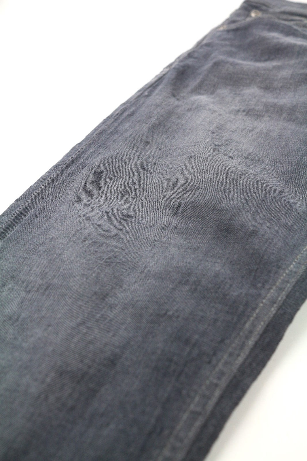 NUDIE JEANS Tight Long John Men Jeans W31/L34 Organic Charcoal Slim Logo Denim