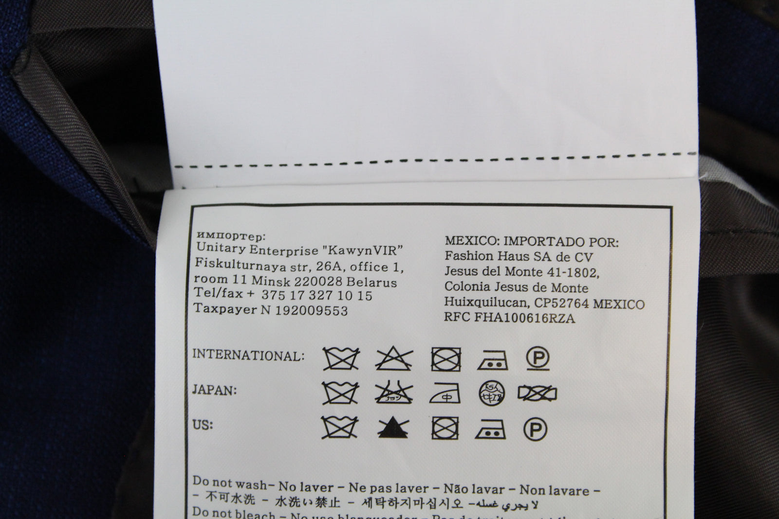 SUITSUPPLY Lazio Men's Blue Wool Suit UK42L 2-Piece Blazer Waistcoat Slim Cut